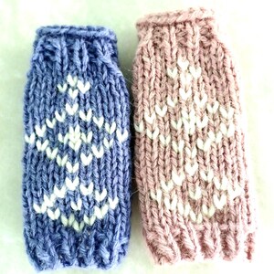 Knit sweater for small dogs handmade embroidery, Sweater for chihuahua in alpaca,  Alpaca coat dog, puppy, Teacup dog jumper, Gift for pets