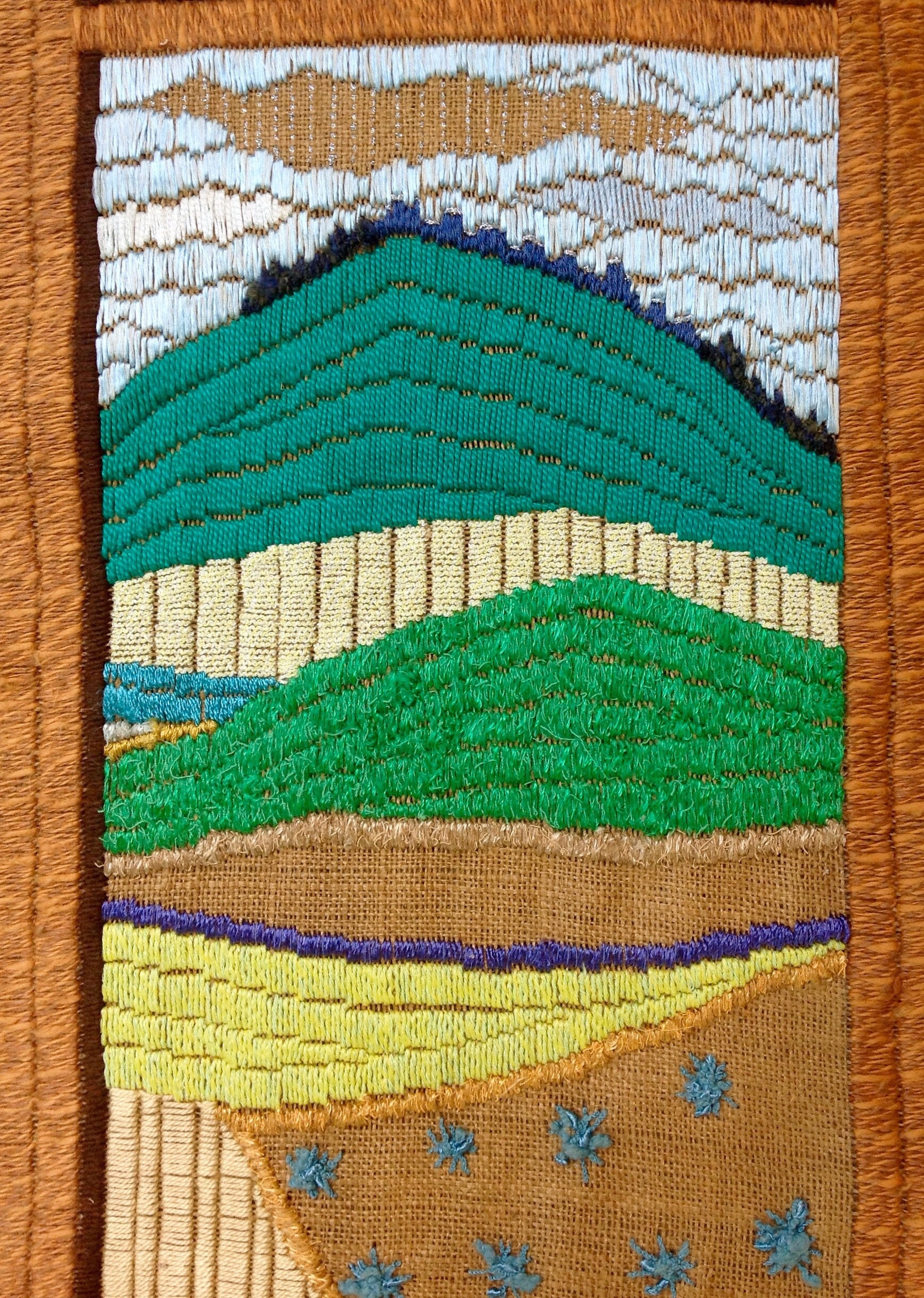 OOAK Wall hangings Tapestry Embroidery large tapestry Modern Etsy