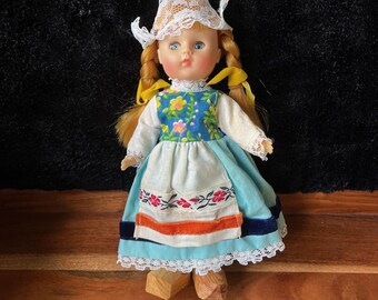 Vintage (1972) Dutch Vogue Ginny Doll Far Away Lands Holland 8" WITH SHOES