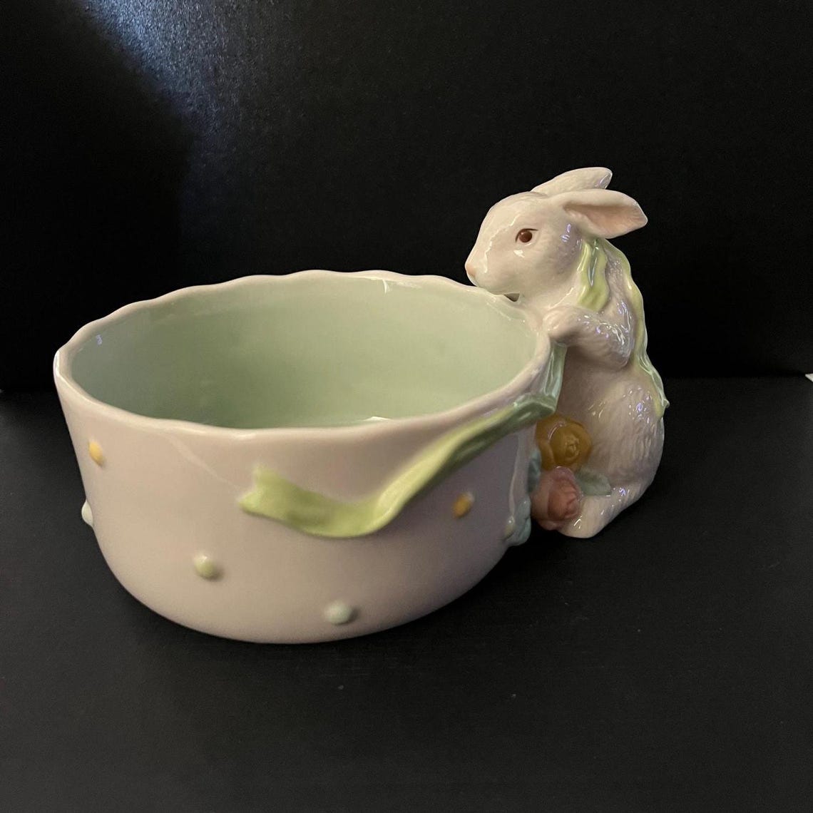 Belleek Bunny Baby Collection Bowl Irish Porcelain - New - Etsy