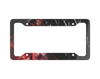 Marco para matrícula de anime: Shanks, accesorio para coche de One Piece