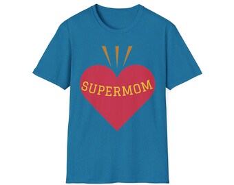 Camiseta de Super Mamá para el Día de la Madre, Regalo para el Día de la Madre, Camiseta para Mamá, Regalo para el Día de la Madre, Camiseta de Super Mamá, Regalo para el Día de la Madre