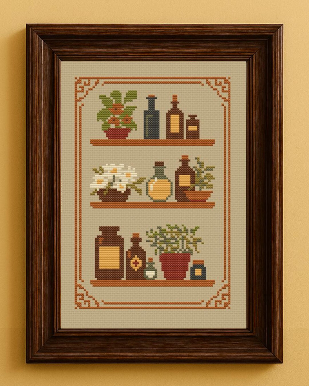 At the Apothecary Cross Stitch Pattern! Chemist - Vintage Vibe Part of ...