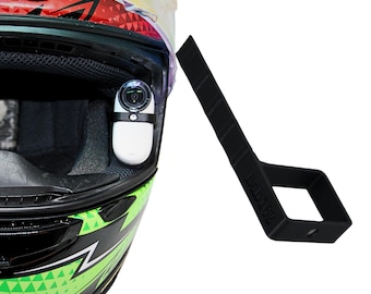 Supporto Compatibile Interno Casco Insta Go3 Go3s Modulare Integrale Slim Compatto Kart Auto Pista Track Day Turismo Vlog Riprese Soggettiva