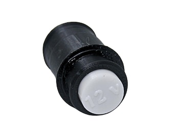 Tappo Copri Presa per Accendisigari Universale Fluo/Nero/Bianco Colore Personalizzabile