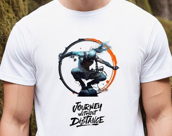 JWD Cyberpunk Yogi TECH & SPIRITUALITY T-shirt
