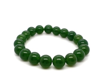 Vintage Beaded Healing Bracelet Jade