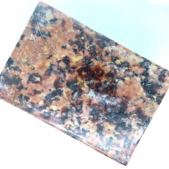 Vintage Carved Alabaster Oval Trinket Jewelry Box… - image 6