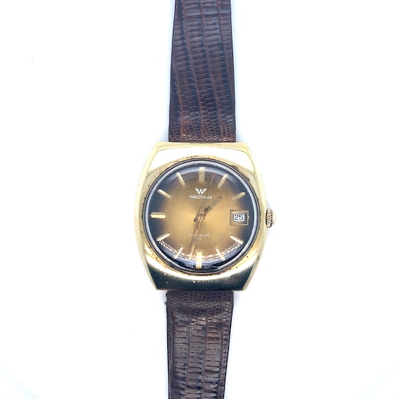 Vintage Men's Waltham Incabloc 17 Automatic Wrist… - image 2