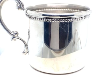 Vintage Pewter Baby Cup from Empire Silver Company