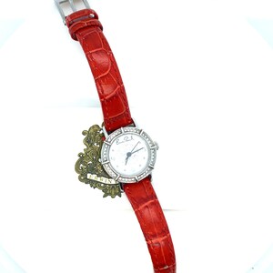 Erwin Pearl - crystal bezzel watch Erwin Pearl Watches - Etsy main image 4