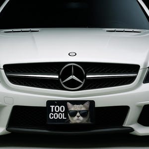 Custom License Plate – Personalized Aluminum Car Tag with Your Photo or Text | 12x6" Aluminum Tag with Screws | Gift for Drivers
