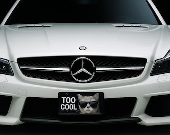 Personalized Photo License Plate: Custom Aluminum Car Tag with Screws