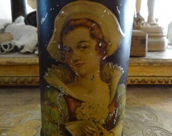 Fabulous Vintage Metal Tin