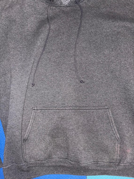 Vintage 90s Alien workshop basic gray hoodie XXL … - image 4