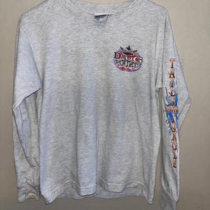 Maglietta a maniche lunghe vintage Dawg Pound per ragazzi con grafica Tiger Rottweiler