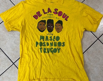 De La Soul Group Band Tee Jazz Rap Golden Age Alternative Hip Hop