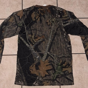 Vintage Mossy Oak camo longsleeve youth XL image 5