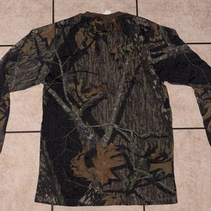 Vintage Mossy Oak camo longsleeve youth XL image 6