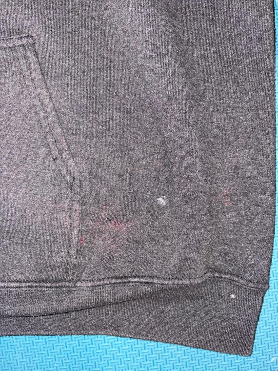 Vintage 90s Alien workshop basic gray hoodie XXL … - image 5