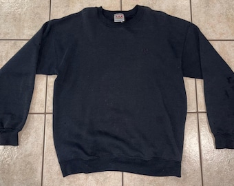 Sudadera negra de cuello redondo de los Juegos Olímpicos de EE. UU., talla XL.