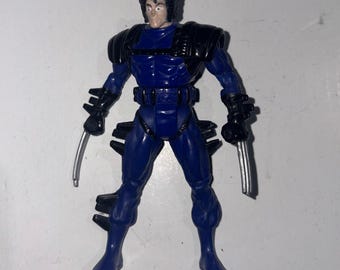 Vintage 1993 Toy Biz Wolverine Spy Thrusting Knife Action Figure Toy