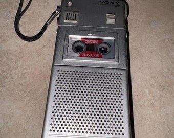 Vintage Japanese Olympus Pearlcorder S725 Micro Cassette Voice