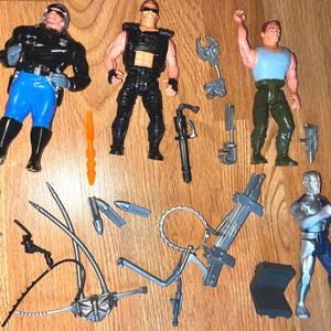 terminator 2 action figures 90s Kenner vintage