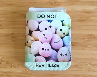 Funny Birth Control Case, Chocolate Mini Eggs Birth Control Pill Sleeve, Mini Birth Control Pill Case - Do Not Fertilize