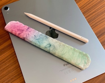 Rainbow Smoke Felt iPad Pencil Case - Apple Pencil Sleeve