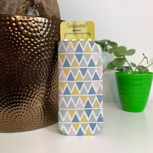 Scandi Pattern Birth Control Pill Case Pouch for all Contraceptive Pill Packet Sizes