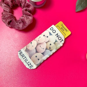 Funny Birth Control Case, Birth Control Pill Sleeve, Mini Pill Birth Control Pill Case - Do Not Fertilize - Size Small 5cm x 11cm