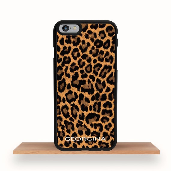 leopard-print iPhone 13 case