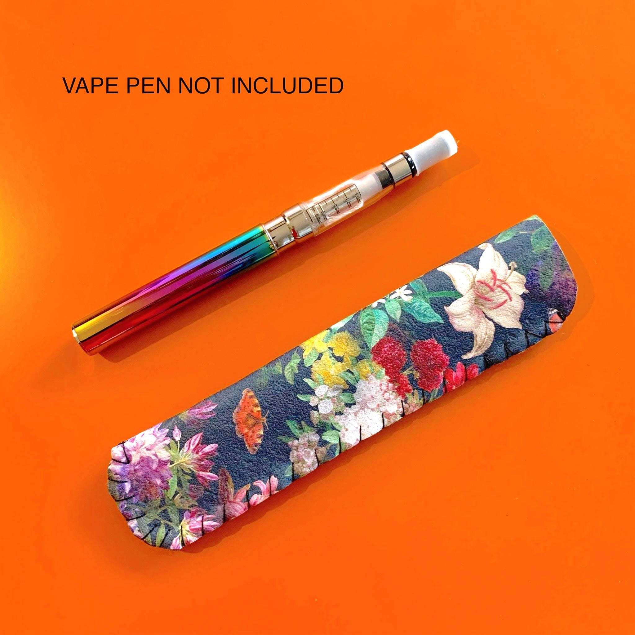 Buy Dark Floral VAPE Case With Keyring, Vape Pen Case, Vape Pen Holder, Vape  Pouch Online in India - Etsy