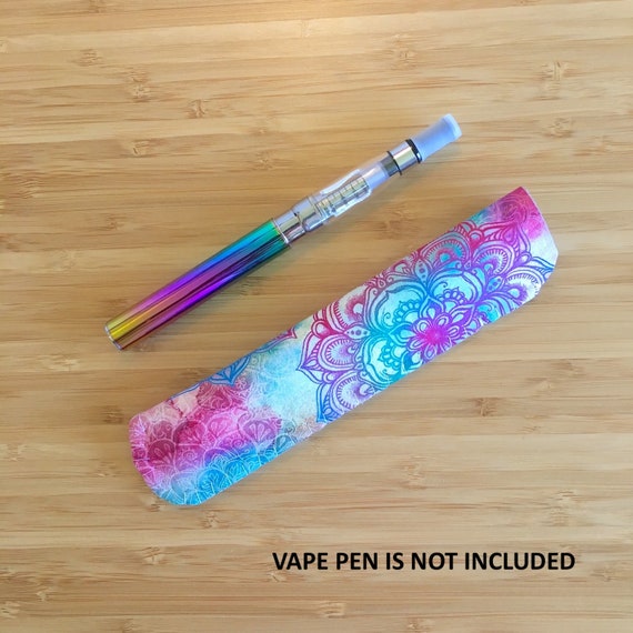 TUI  STYLO Vape Mandala fleur, porte-stylo vape, pochette  vape,  pochette  vape avec porte-cls - Fleur de mandala 2 - Etsy Canada
