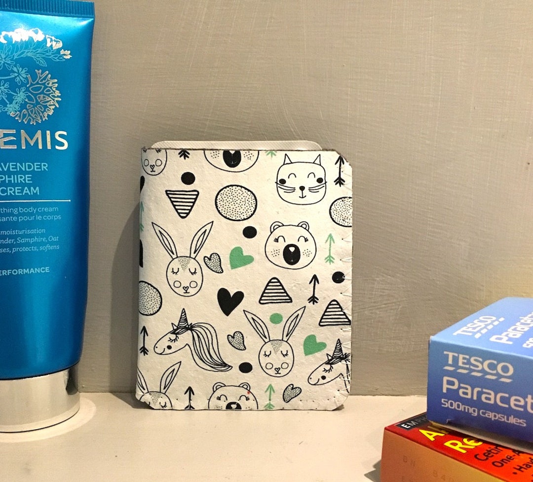 Unicorn Birth Control Pill Case, Heart Mini Pill Case Birth Control Holder, Birth Control Sleeve