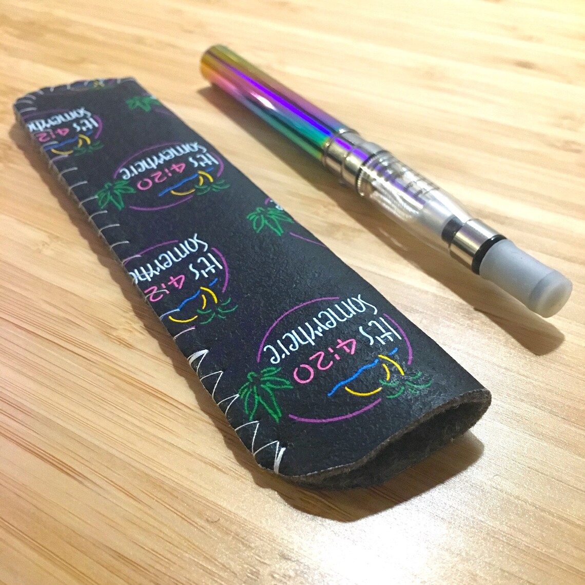 420 Time Weed Vape Pen Case VAPE Pen Holder Vape Cover Vape Etsy