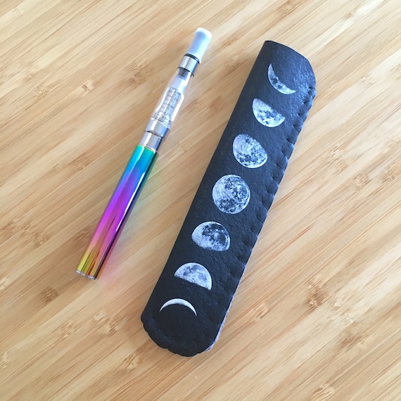 afterglow vape pens Celestial Moon Eclipse Lunar VAPE PEN CASE, Vape Pen Holder With Keyring  for Lanyard