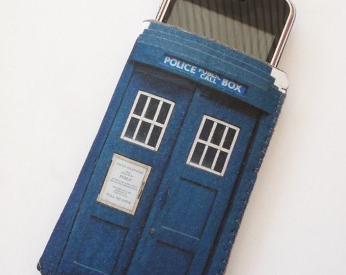 Doctor Who Inspired Tardis Police Box iPhone Case - Etsy