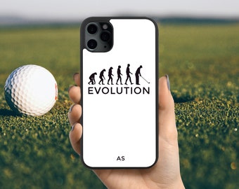 Golf Evolution iPhone Case, Evolution of Golf Phone Case for Golfers, Golf Gift for iPhone 11, 12, 13, 14, 15, SE