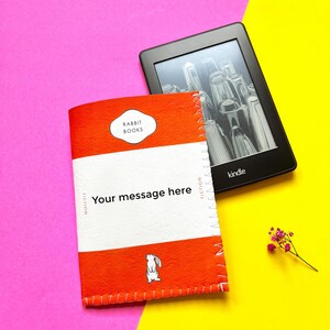 Personalised Book Kindle Paperwhite Case, Kindle Paperwhite Cover Valentines Day Gift Mothers Day Gift Gift for Him