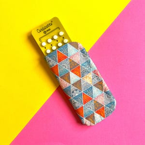 Mandala Pattern Birth Control Pill Case Holder for all Contraceptive Pills, Made To Order