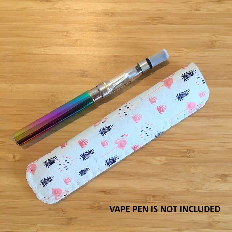 Pink Flamingo VAPE PEN HOLDER Ecig Case Vape Case Vape Pen Etsy