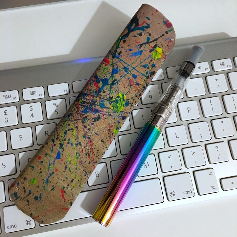 Vape Pen Case of Splattered Paint Vape Holder Vape Sleeve Etsy Ireland
