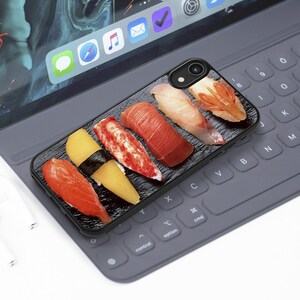 Japanese Sushi iPhone Case, Japanese iPhone 15 Case, Fish iPhone Case, iPhone 12 Case, iPhone 13 Pro Case, iPhone SE Case, iPhone 11 Case image 2