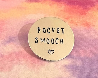 Pocket Hug Token Keychain - Inspirational Gift For Couples, Friends, Valentine's Day, Christmas Stocking Stuffer - View #2