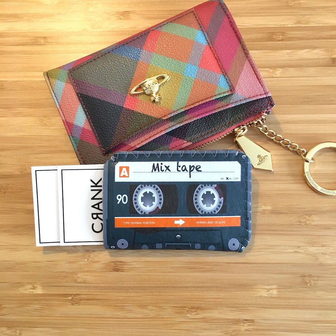 Personalised Mix Tape Cassette Business Card Holder, Business Card Case
