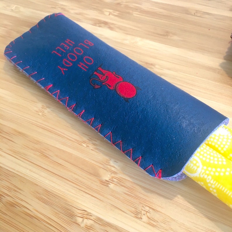 Tampon Case Funny Tampon Holder Discreet Tampon Pouch ideal Etsy