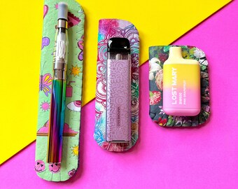 Cute Cats Mini Vape Case With Keyring or Lanyard for Disposable Mini Vapes,  Gift for Cat Lover - Etsy