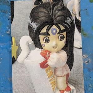 Oh meine Göttin! Ach, meine Göttin! Skuld mit Riesenzahnpasta | Volks Resin Garage Kit Figur